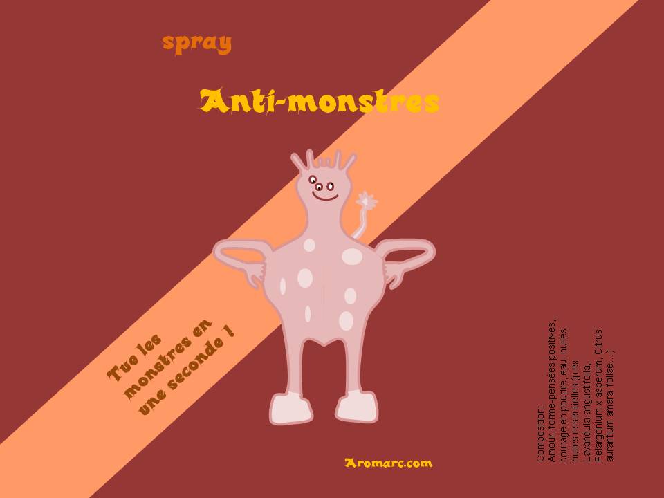 spray anti monstres brun Aromarc